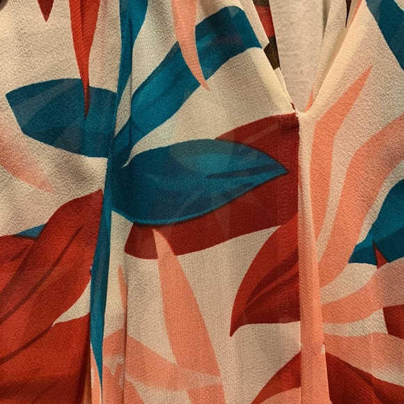 Joie XS flowy floral short silk dress - Picture 3 of 6